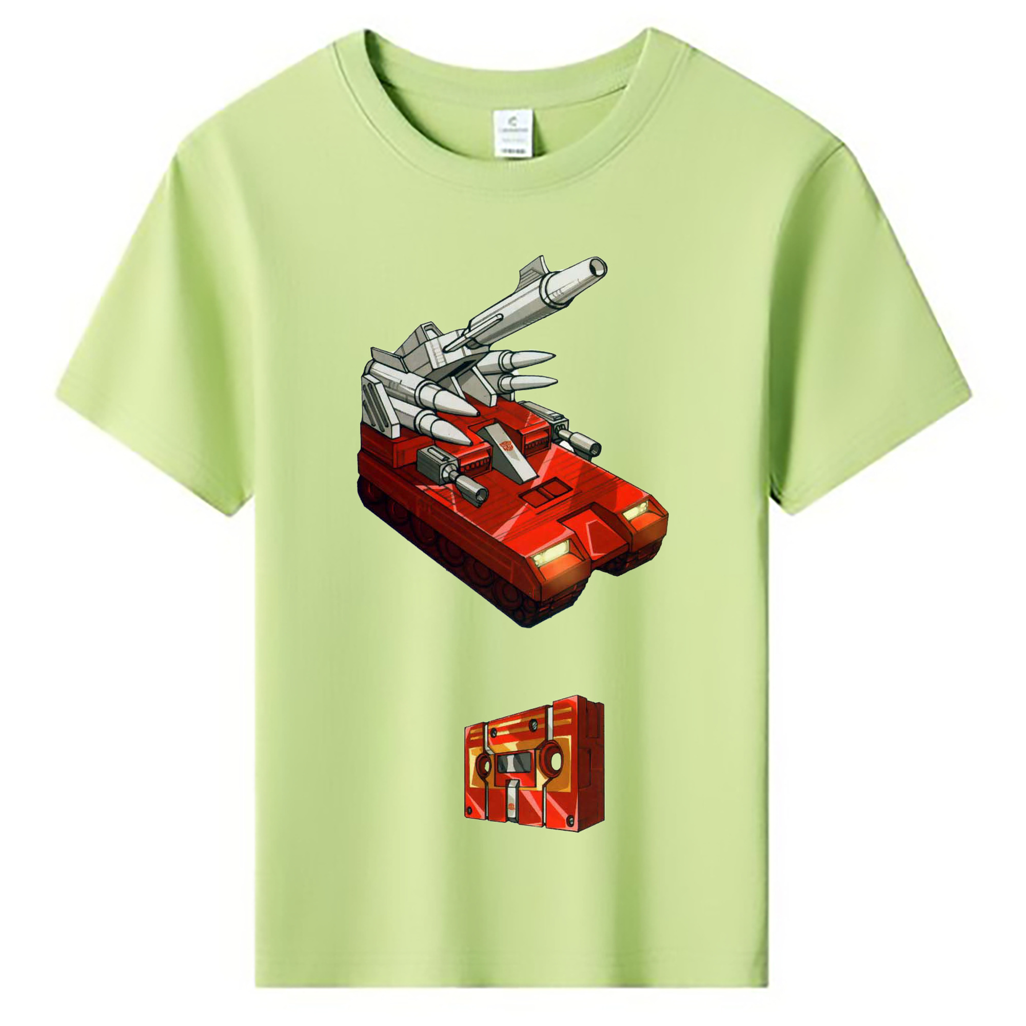 （画像用）  綿100％キッズTシャツ（フロントプリント）
